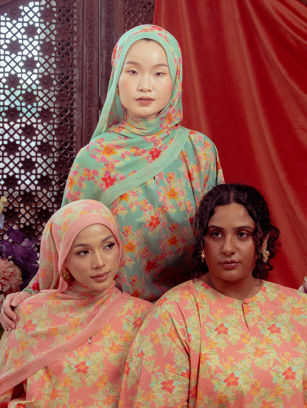 Lana Modal Shawl - Warisan Hijau