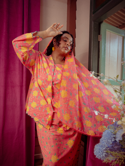 Fairy Shawl - Purnama Merah Jambu