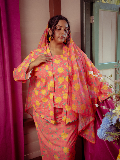 Fairy Shawl - Purnama Merah Jambu