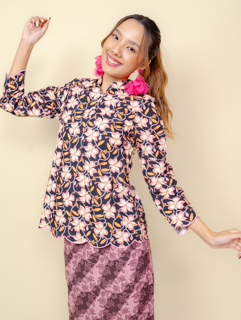 Inara Kurung - Arjuna Black