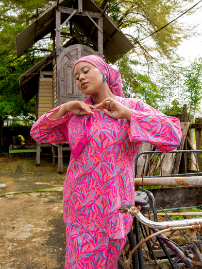 Mora Kurung - Pink