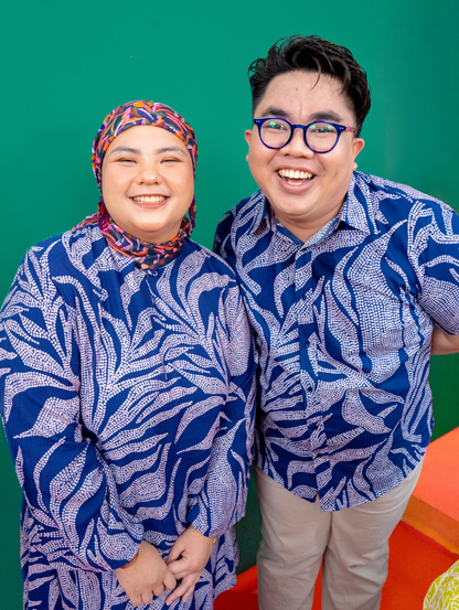 Basil Shirt - Bud in Blue