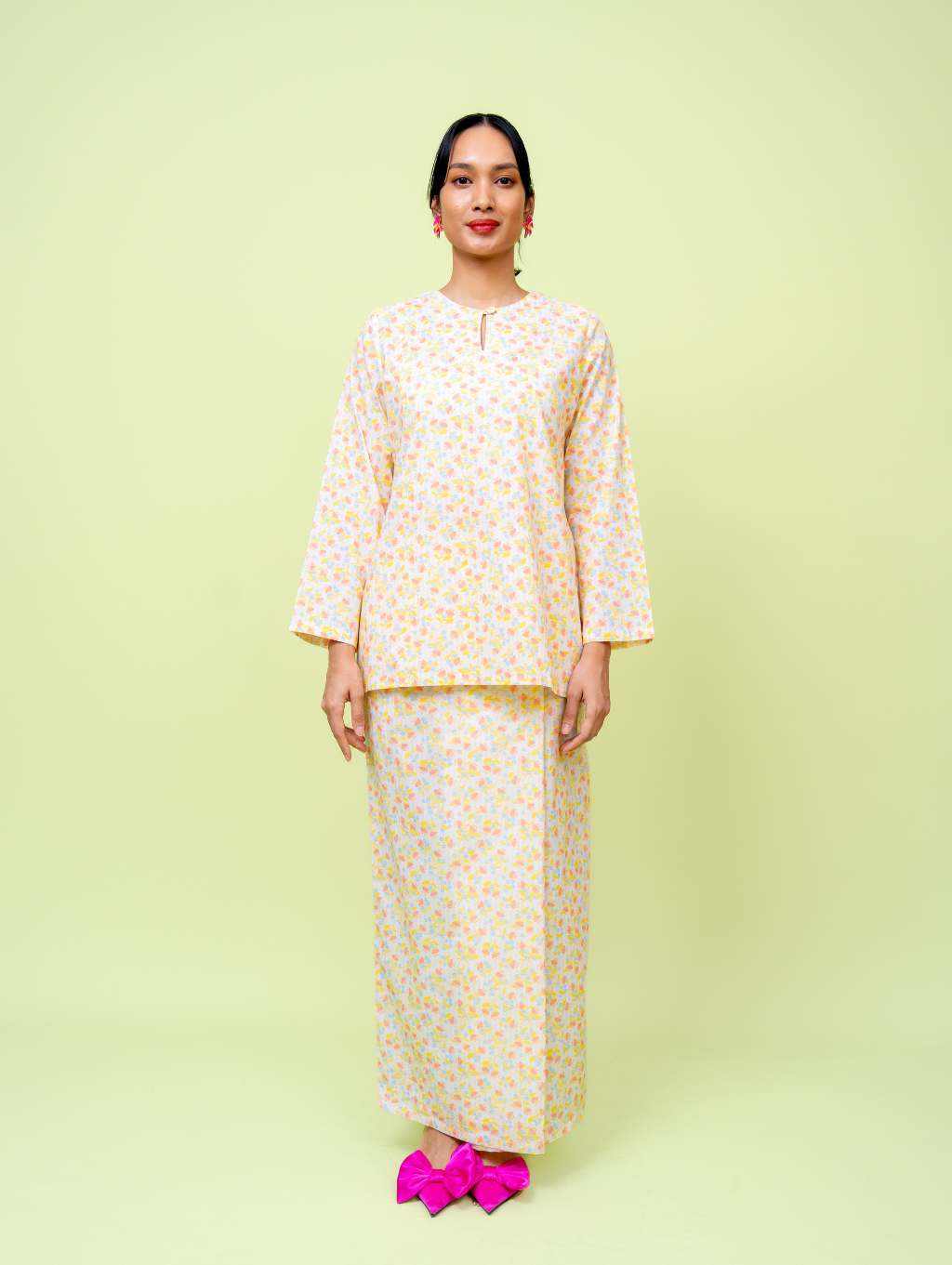 Cotton Candy Kurung