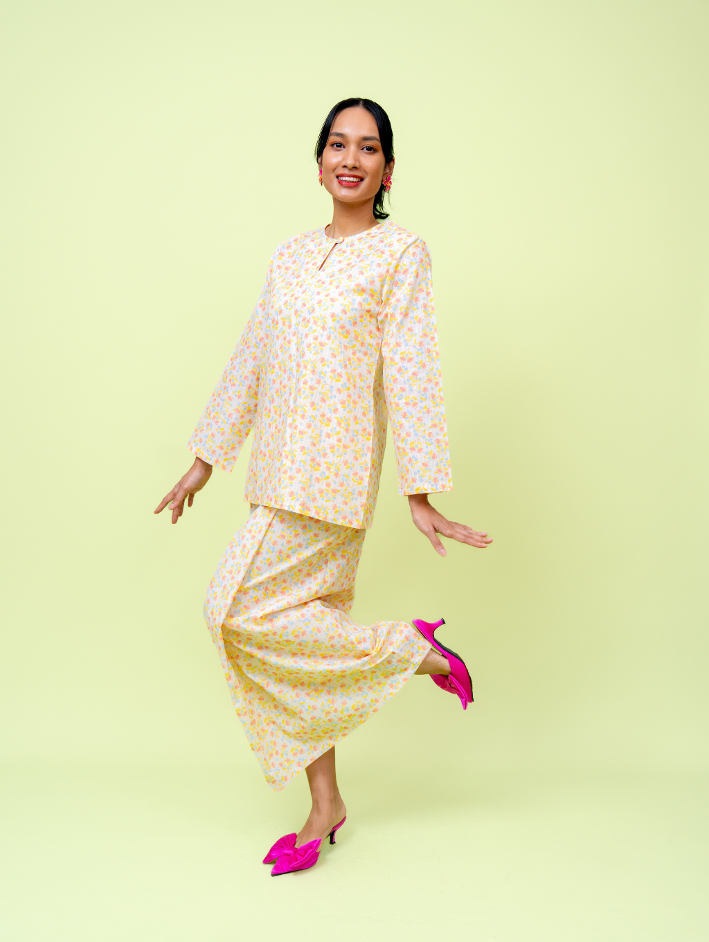 Cotton Candy Kurung