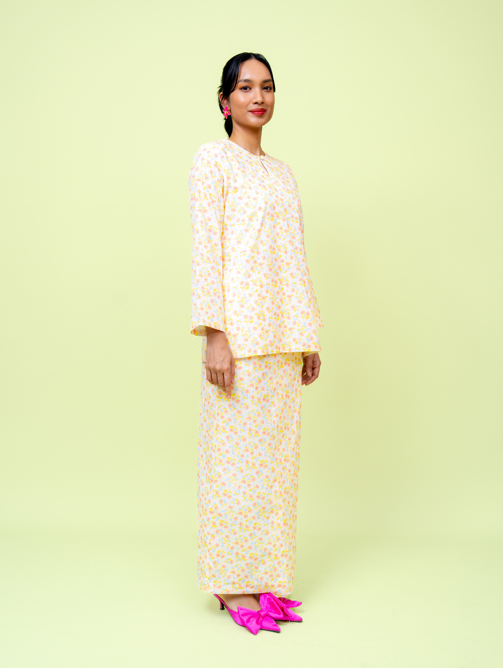Cotton Candy Kurung