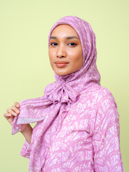 Square Scarf - Pixie Lilac