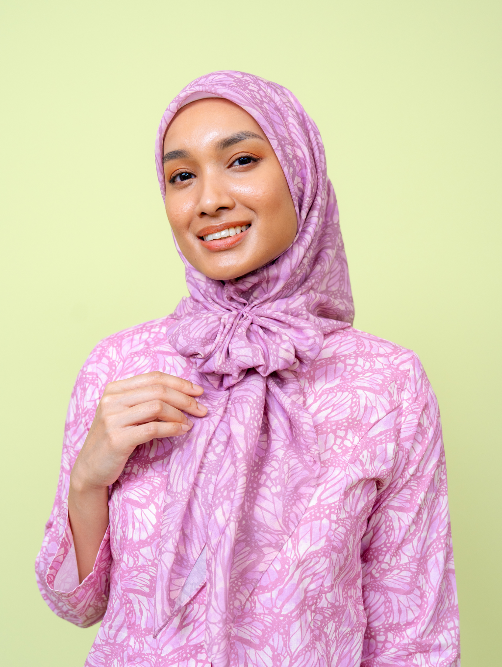 Square Scarf - Pixie Lilac
