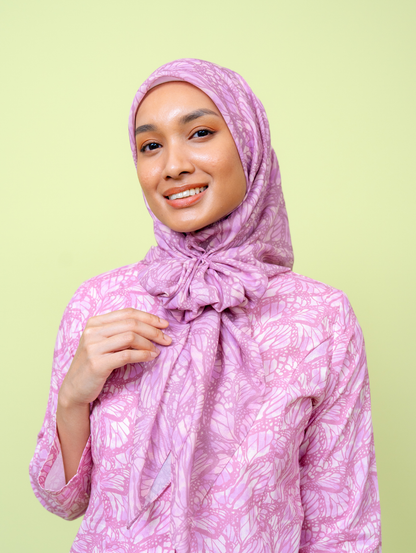 Square Scarf - Pixie Lilac