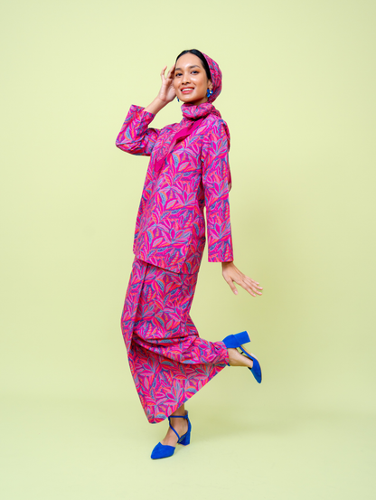 Mora Kurung - Pink