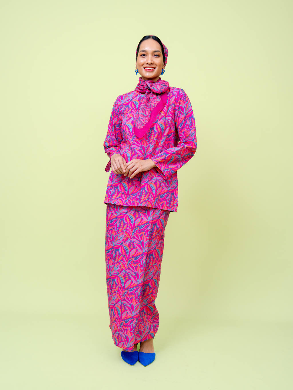Mora Kurung - Pink