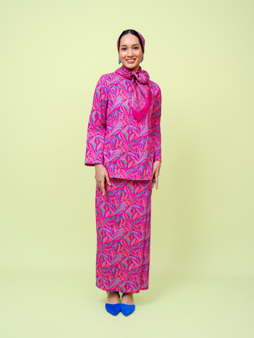 Mora Kurung - Pink