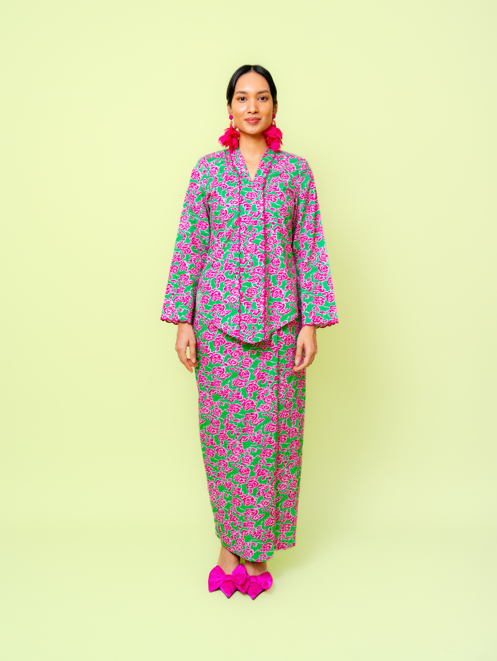 Elora Kebaya - Cloverly Green