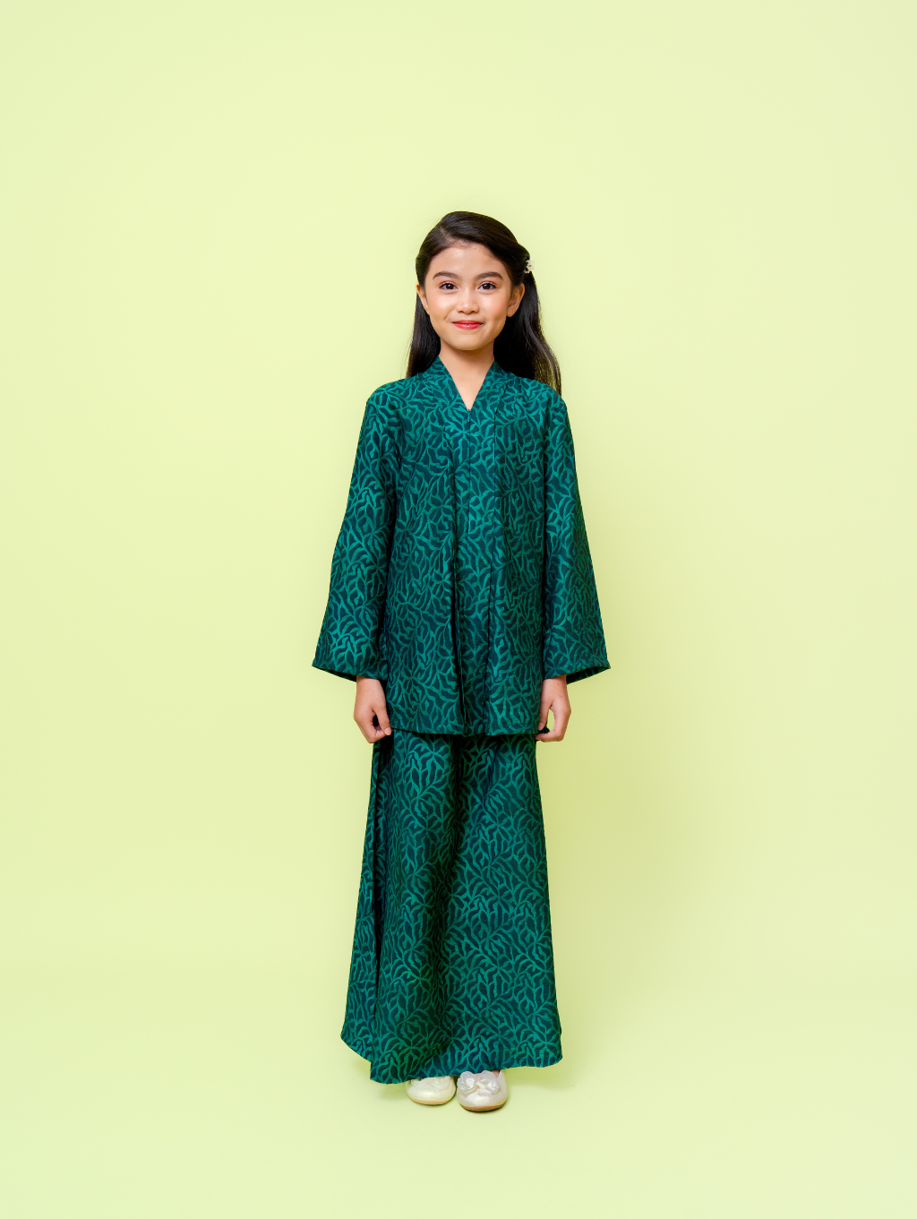 KIDS Grain Kebaya - Teal