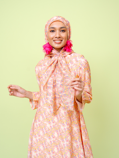 Square Scarf - Isidora Orange