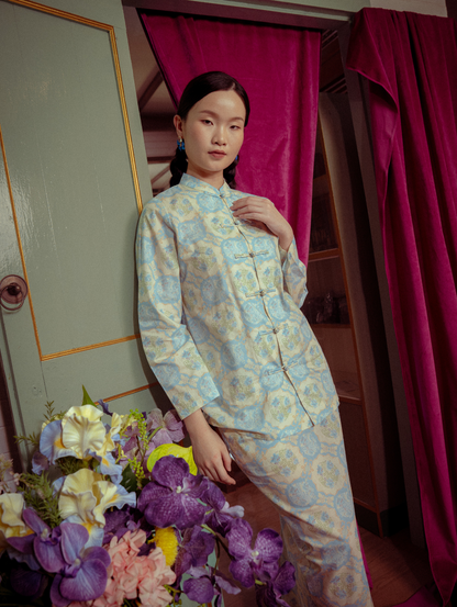 Mandarin Kurung - Gui Blue