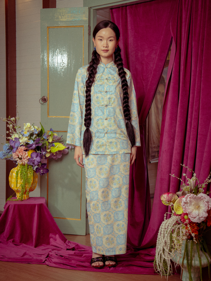 Mandarin Kurung - Gui Blue
