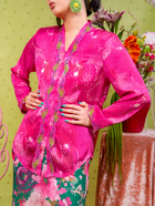 Elora Kebaya Top - Pinkora