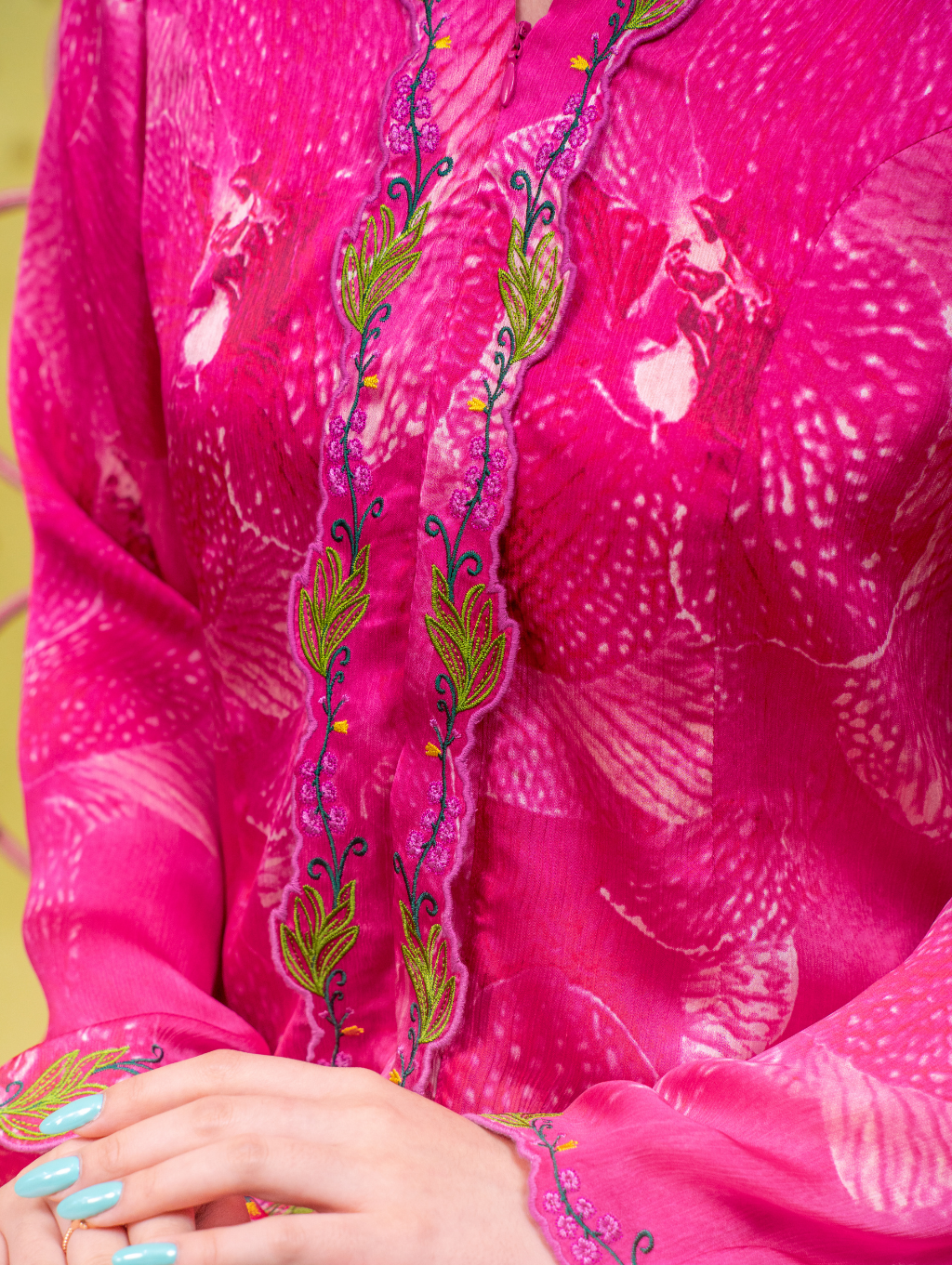 Elora Kebaya Top - Pinkora