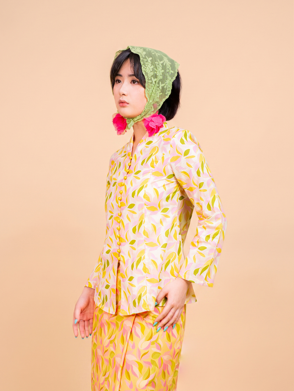 Melour Kebaya - Rosy Petal