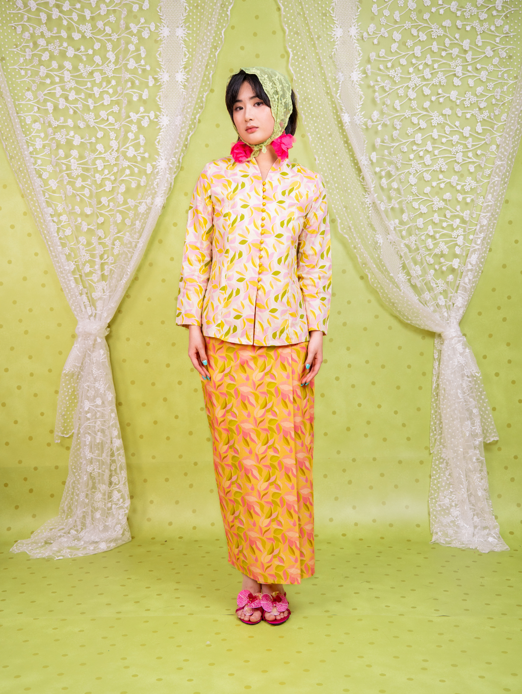 Melour Kebaya - Rosy Petal