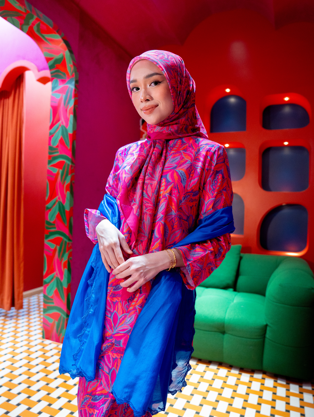 Mora Kurung - Pink