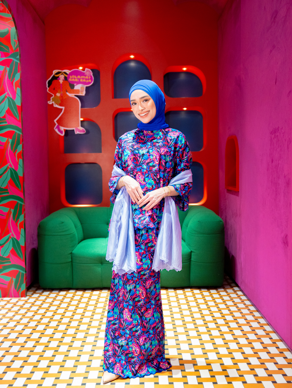 blue