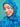 Square Scarf - Mariposa Blue