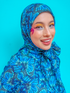 Square Scarf - Mariposa Blue