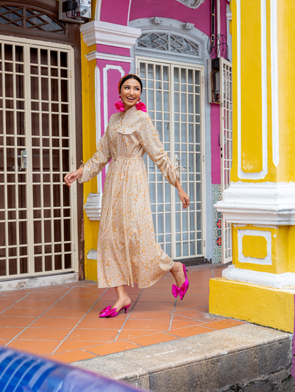 Thea Dress - Yellow