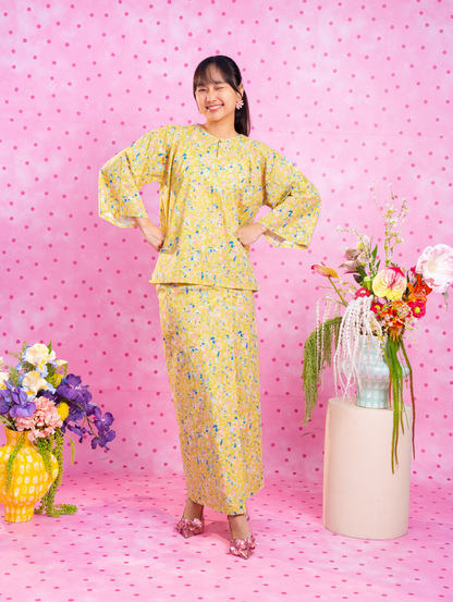 Tilly Oversized Kurung - Seafoam Green