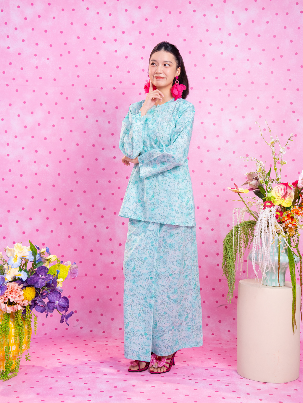 Rosaroo Kurung - Mint