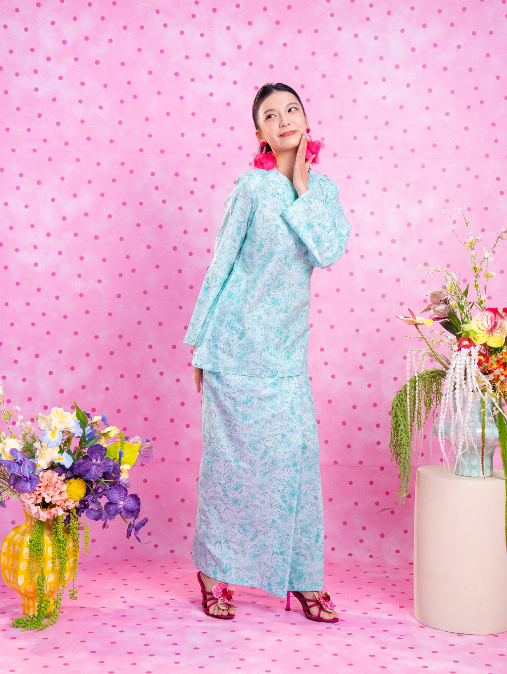 Rosaroo Kurung - Mint