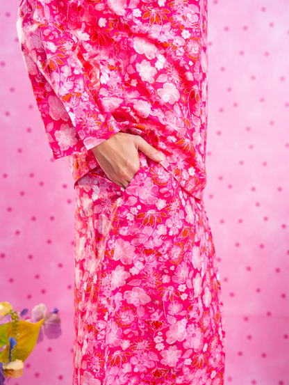 Rosaroo Kurung - Red