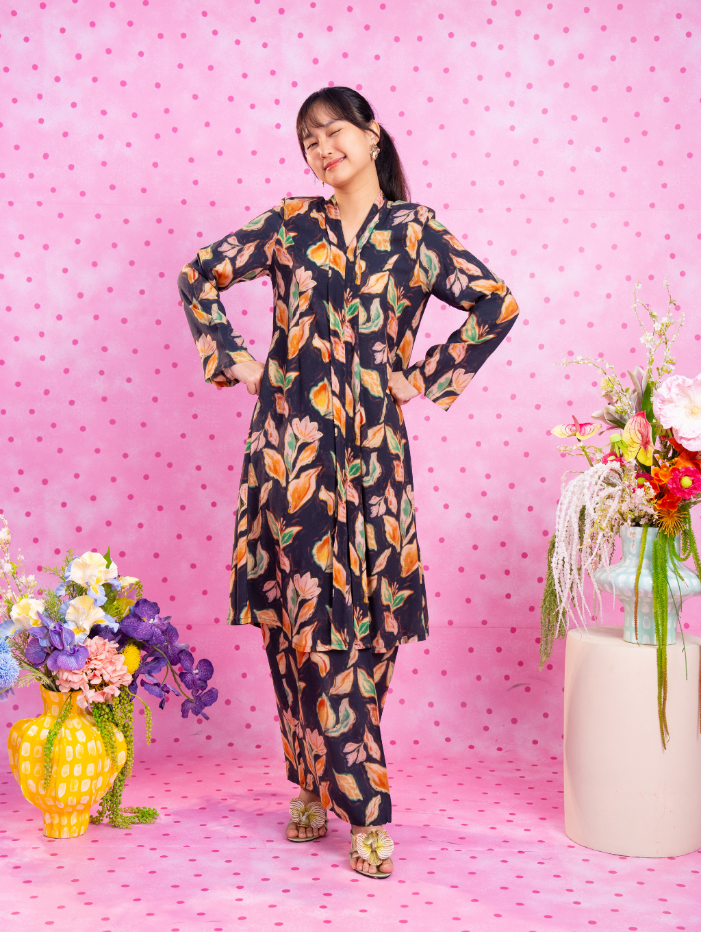 Rosa Maxi Kebaya - Sunburst