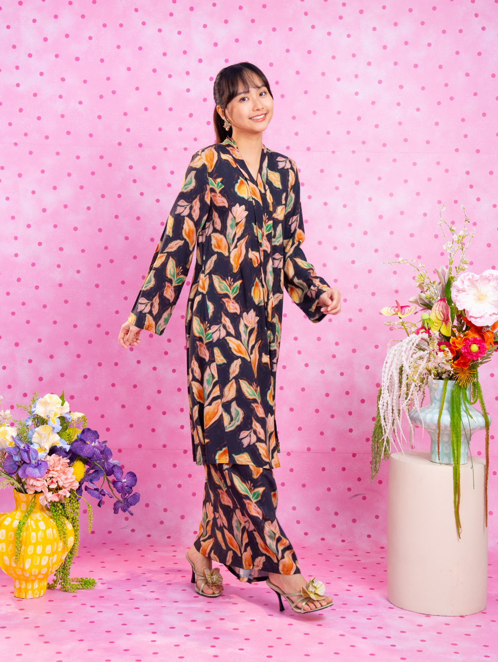 Rosa Maxi Kebaya - Sunburst