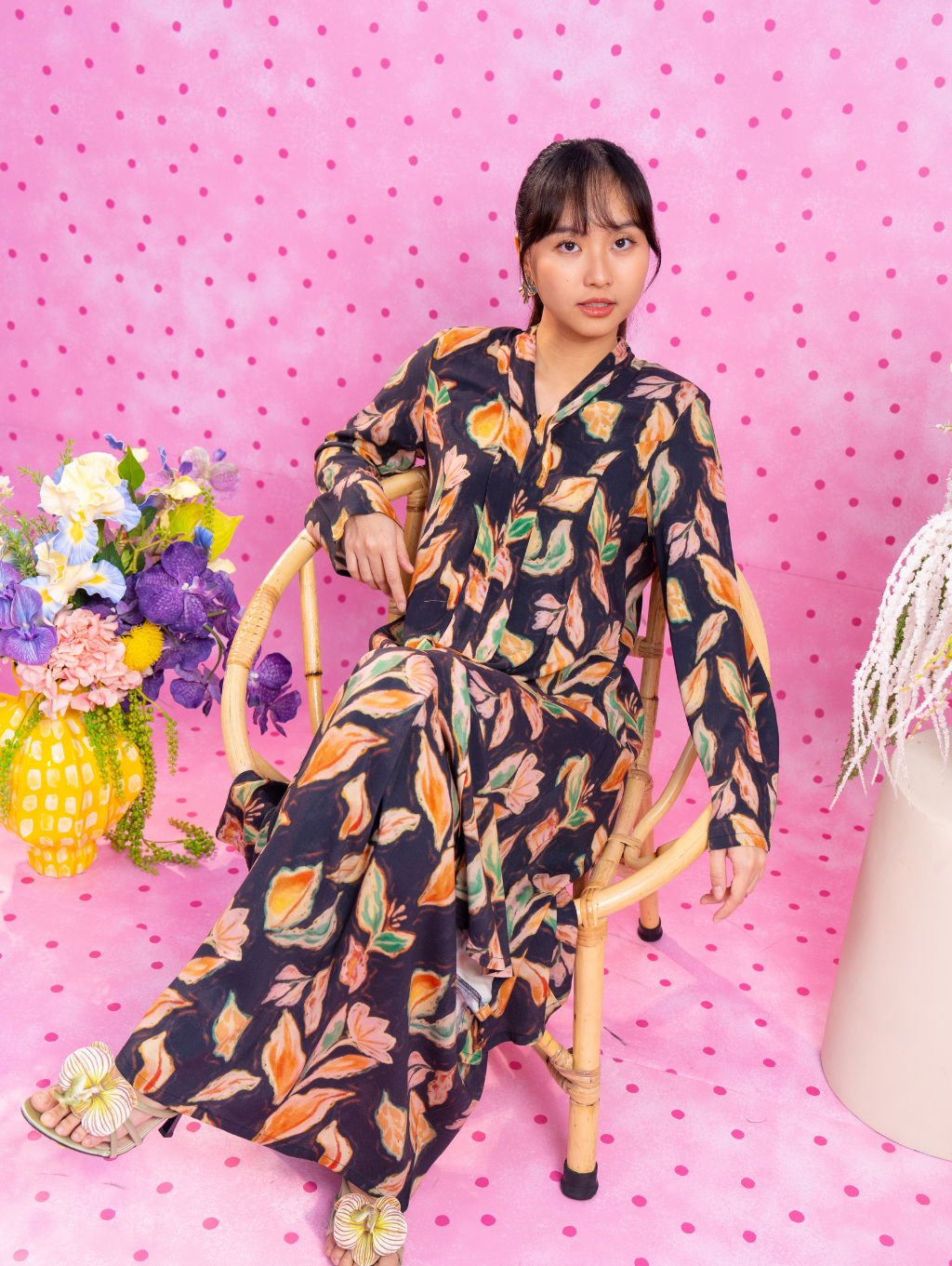 Rosa Maxi Kebaya - Sunburst