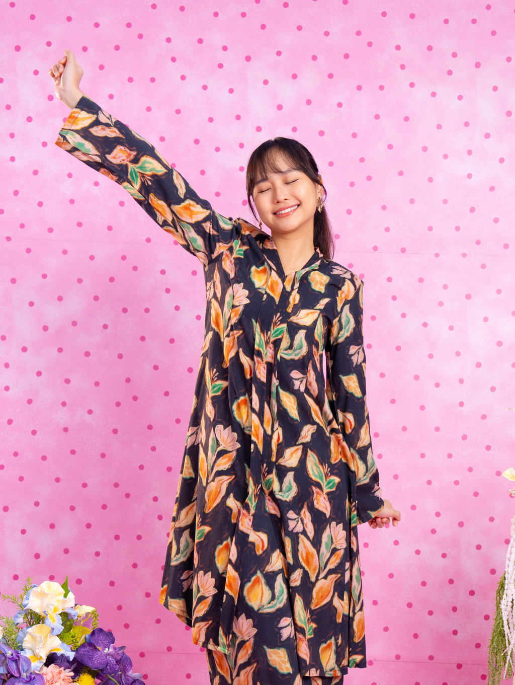 Rosa Maxi Kebaya - Sunburst