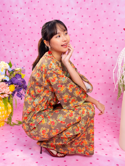 Tilly Oversized Kurung - Meadow