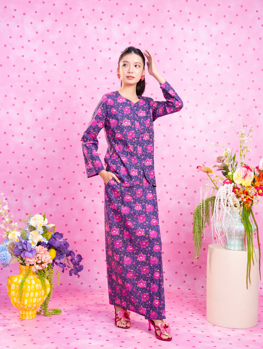 Nadi Kebaya - Aveline Purple