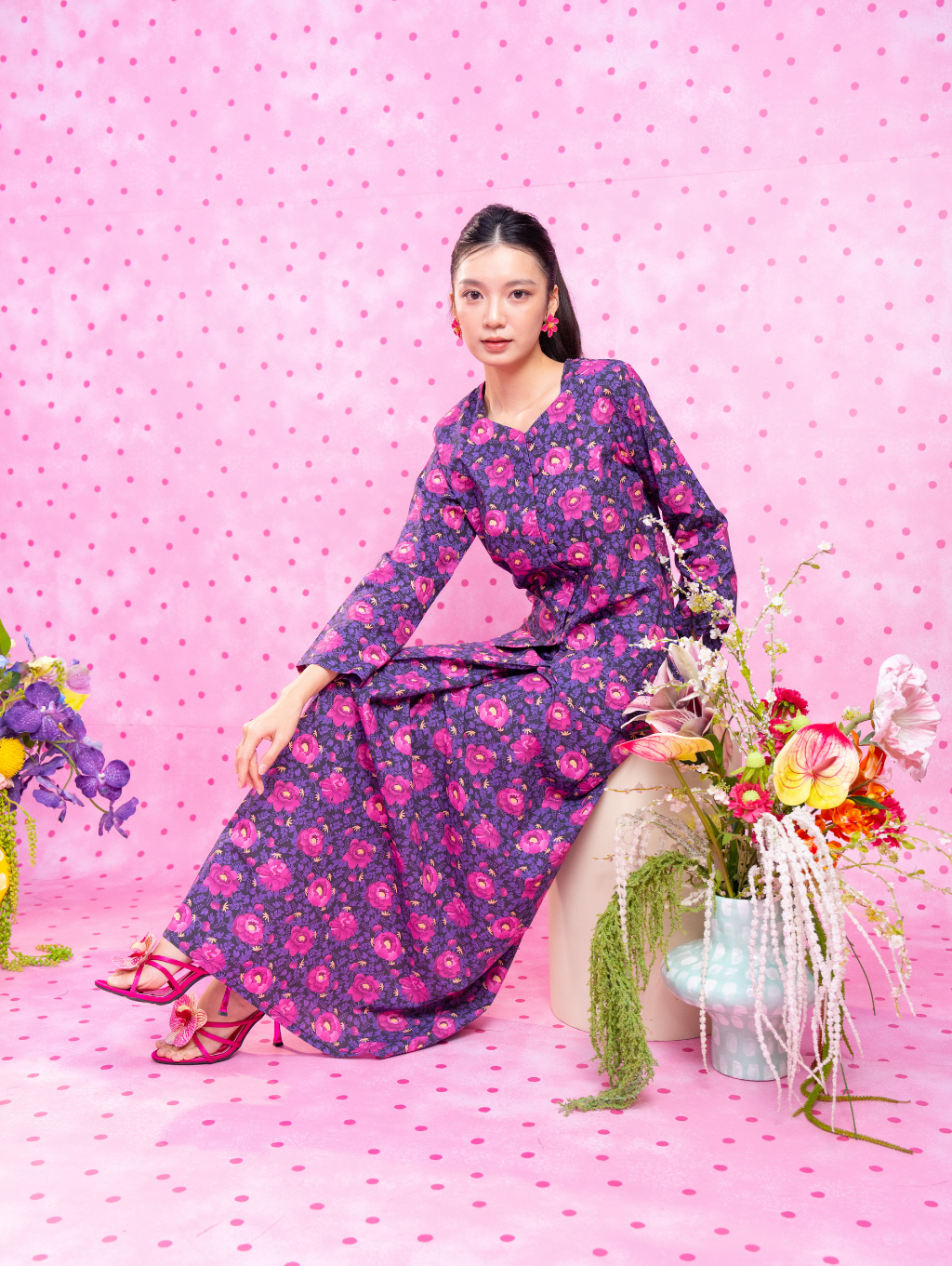 Nadi Kebaya - Aveline Purple