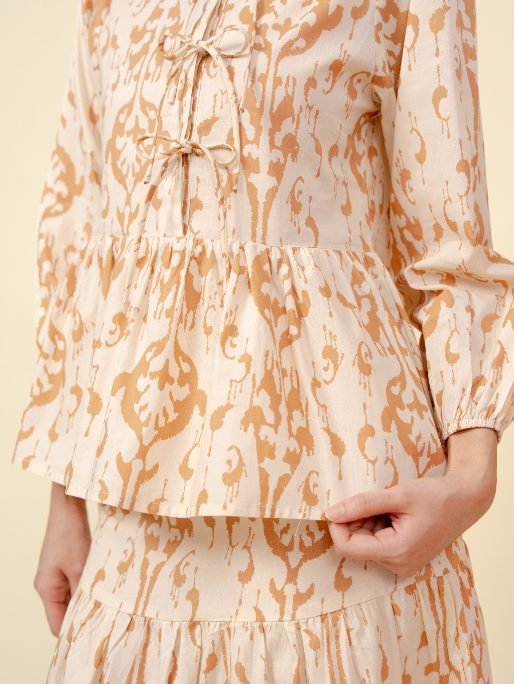 Tallulah Set Ribbon - Brown