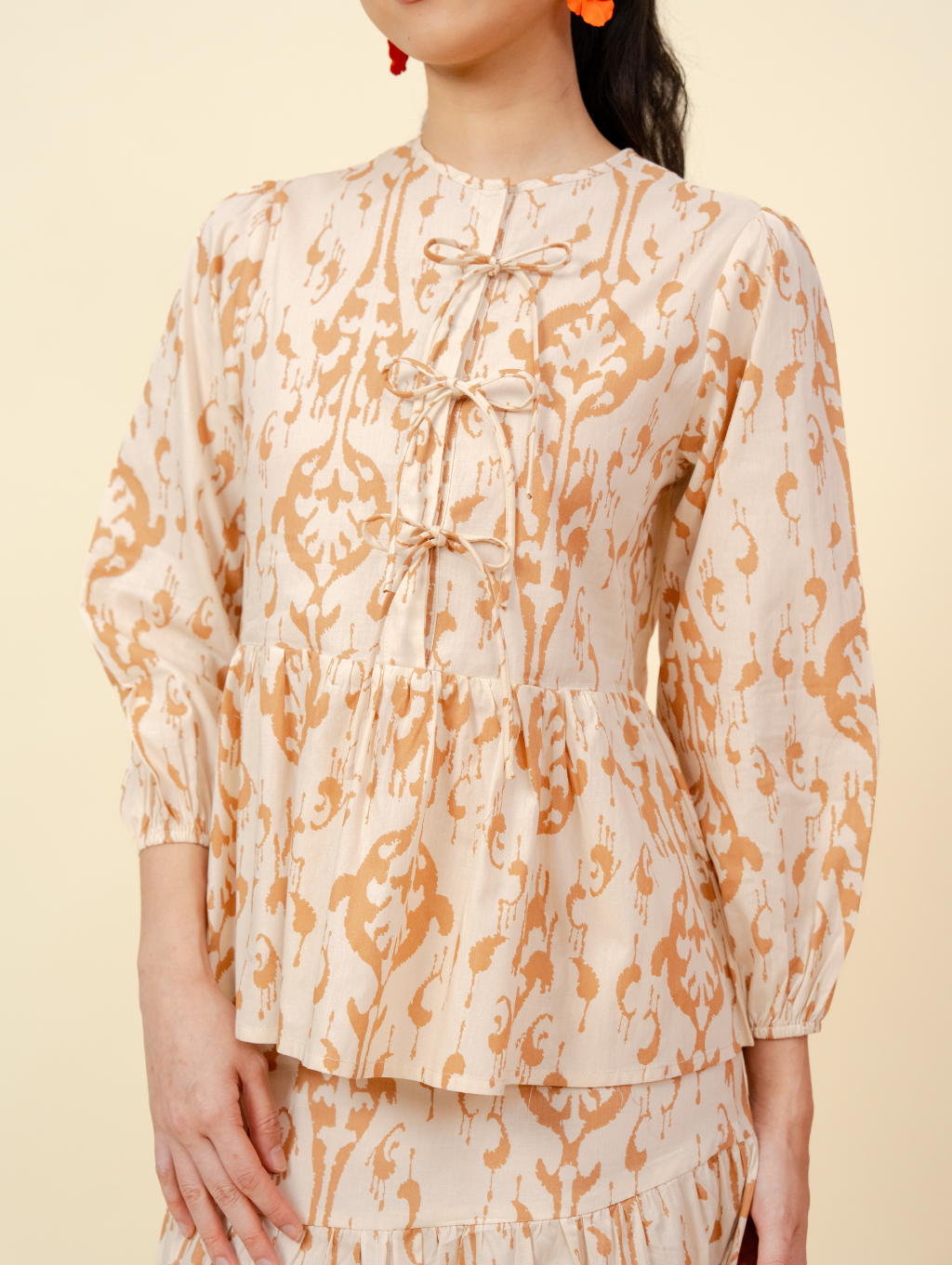 Tallulah Set Ribbon - Brown