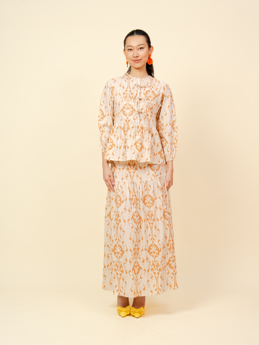 Tallulah Set Ribbon - Brown