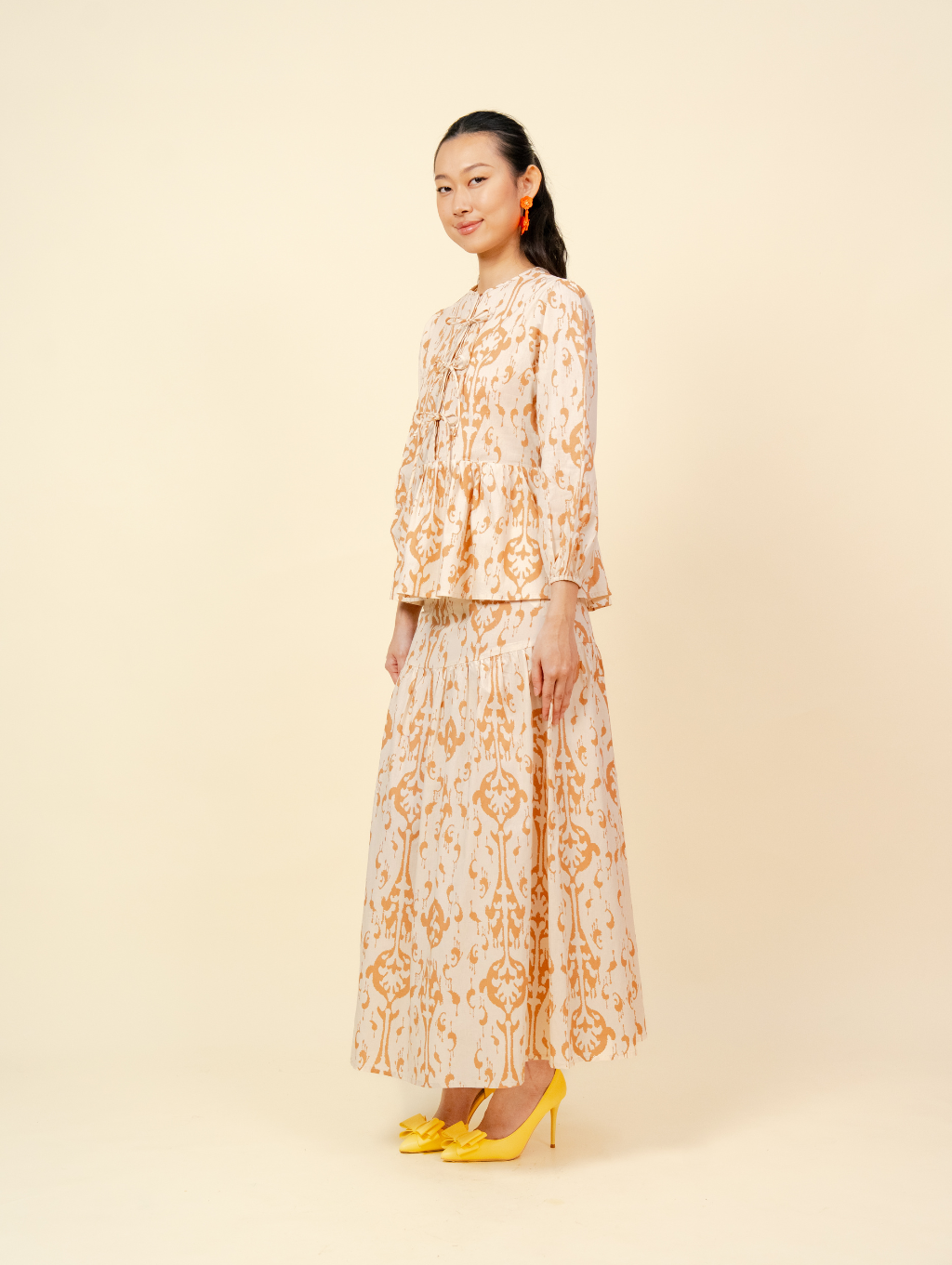 Tallulah Set Ribbon - Brown