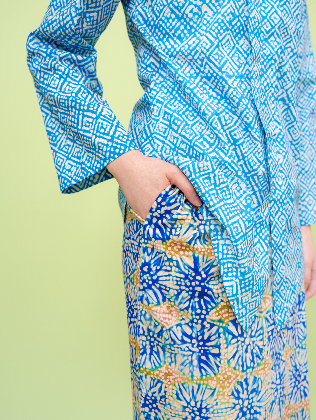 blue