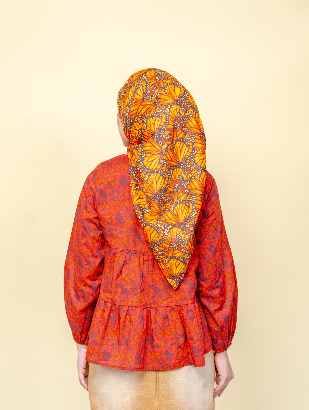 Tyara Blouse - Isidora Maroon