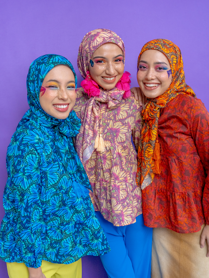 Tyara Blouse - Isidora Maroon