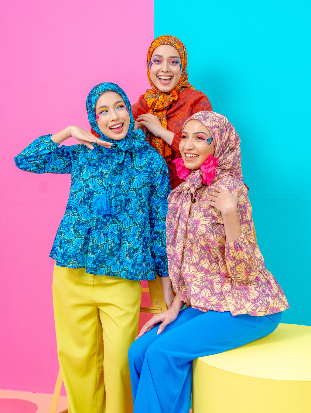 Tyara Blouse - Mariposa Pink