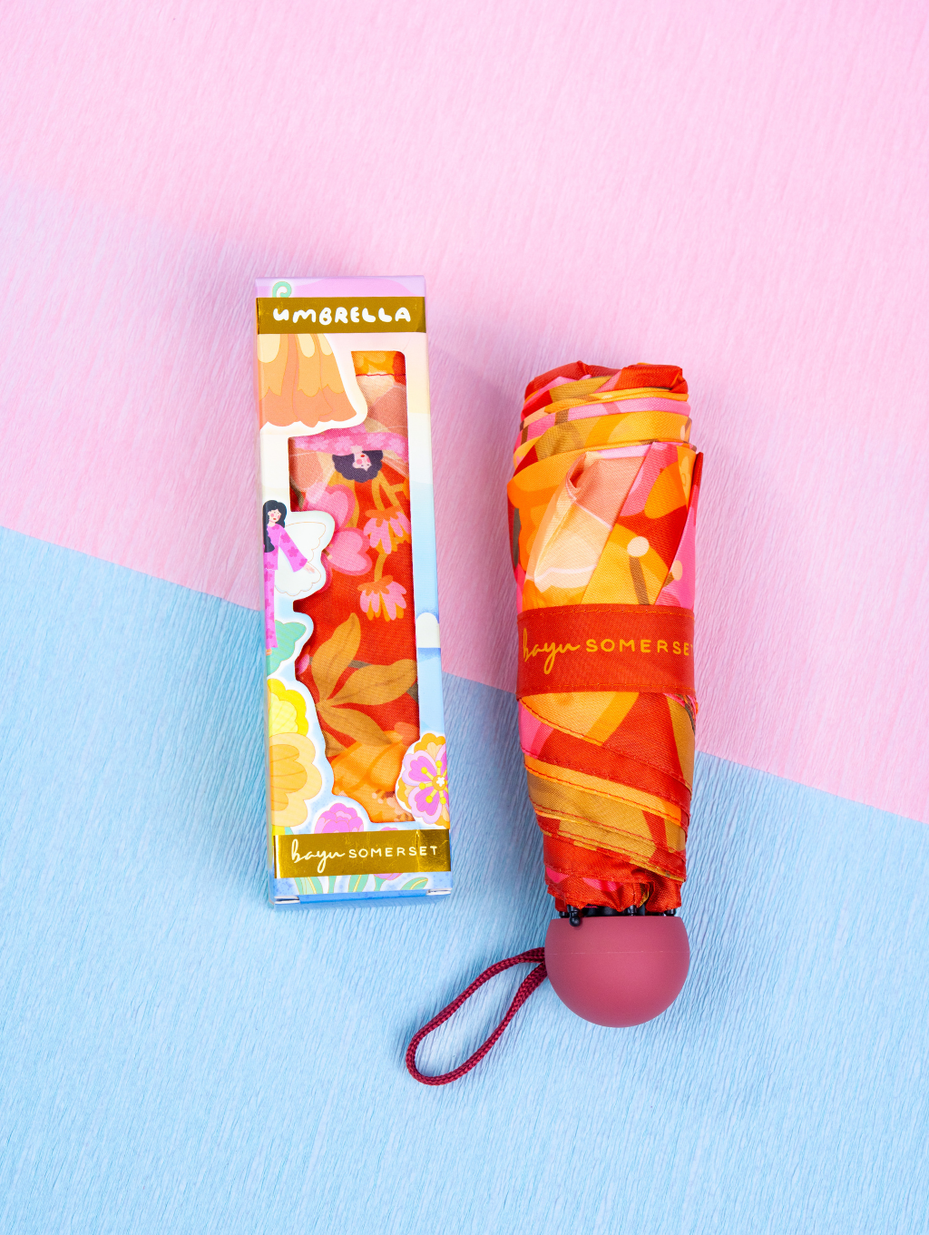 Molly Umbrella - Burnt Amber