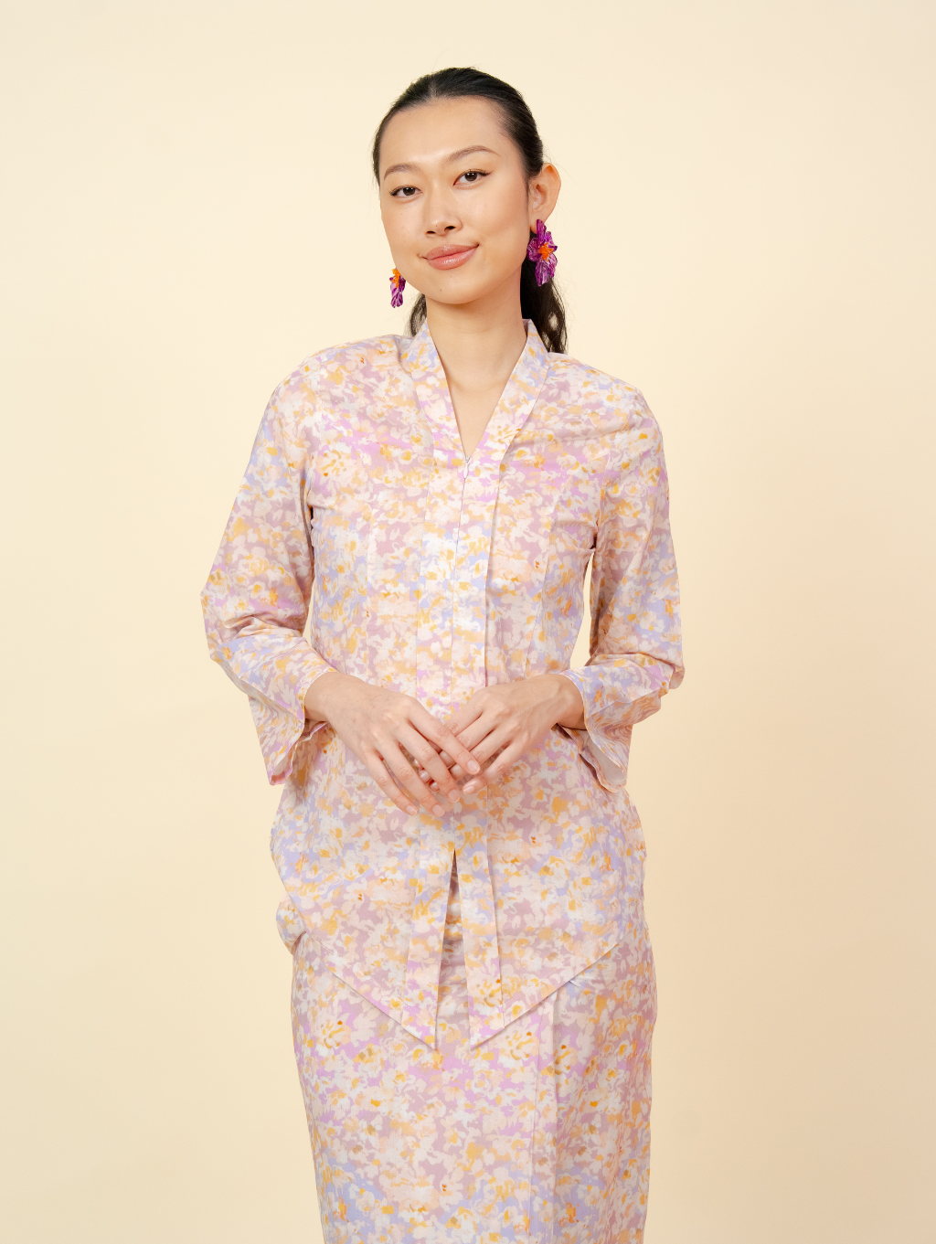 Yule Kebaya - Purple